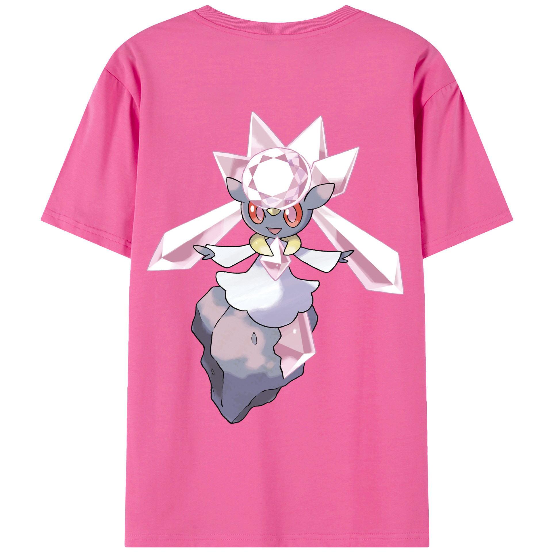 （画像用） ポケットモンスター Pokémon レディース半袖Tシャツ(バックプリント)